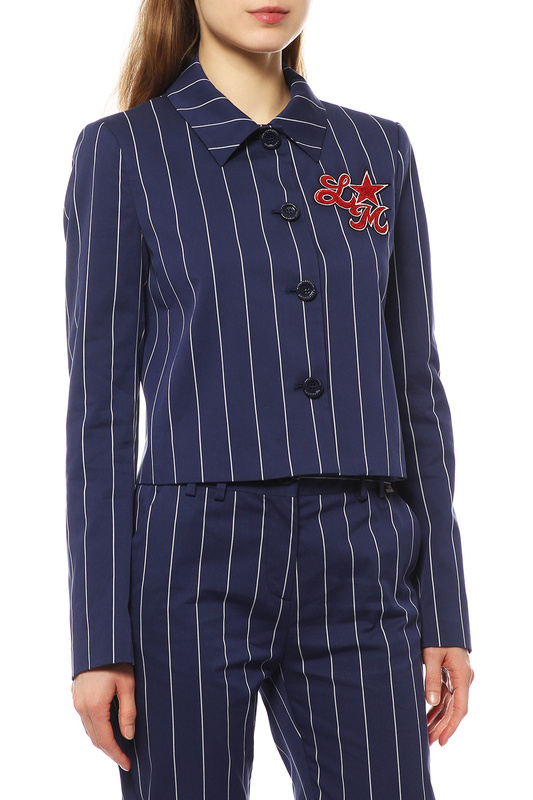 

Жакет женский Love Moschino W I 785 01 S 3219 синий 38 IT, W I 785 01 S 3219