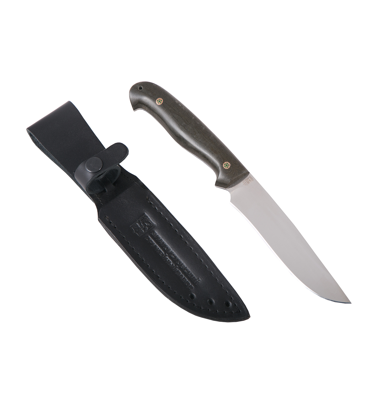 

Нож Цельнометаллический Златоустовский оружейный завод Питон сталь 95x18 микарта, Питон