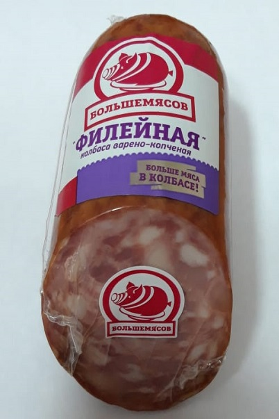 

Колбаса Большемясов Филейная варено-копченая 400 г
