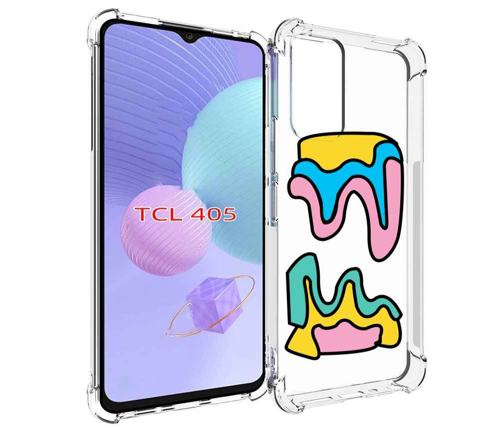 

Чехол MyPads вытекающая-абстракция для TCL 405, Tocco