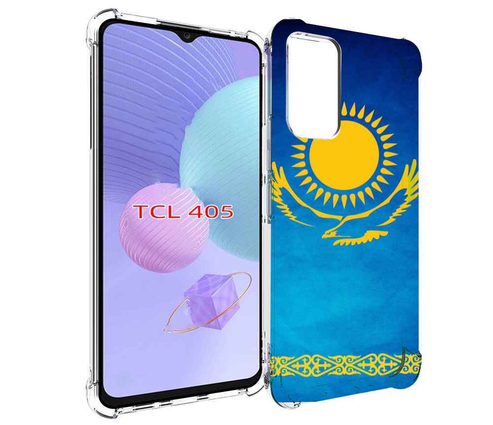 

Чехол MyPads герб и флаг казахстана для TCL 405, Tocco