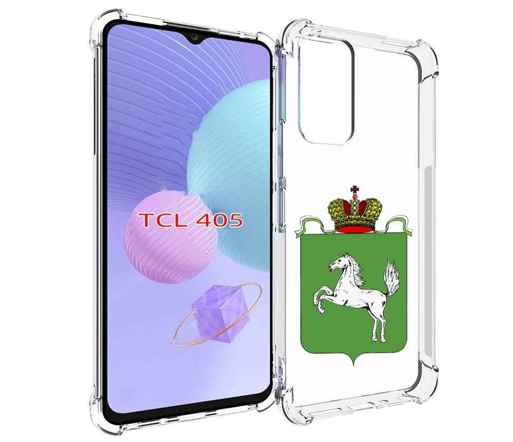 

Чехол MyPads герб томская область для TCL 405, Tocco