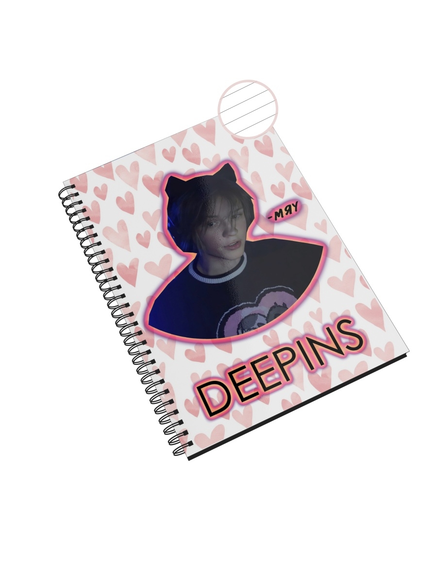 

Блокнот в линейку СувенирShop "Deepins/Дипинс" A4 48 листов, NP-BLDP2-A4/3