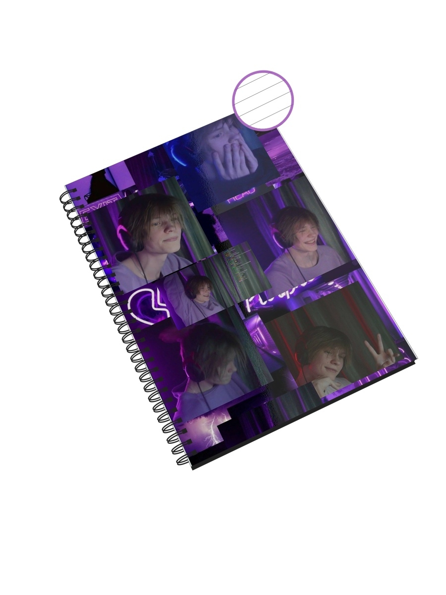 

Блокнот в линейку СувенирShop "Deepins/Дипинс" A4 48 листов, NP-BLDP6-A4/3