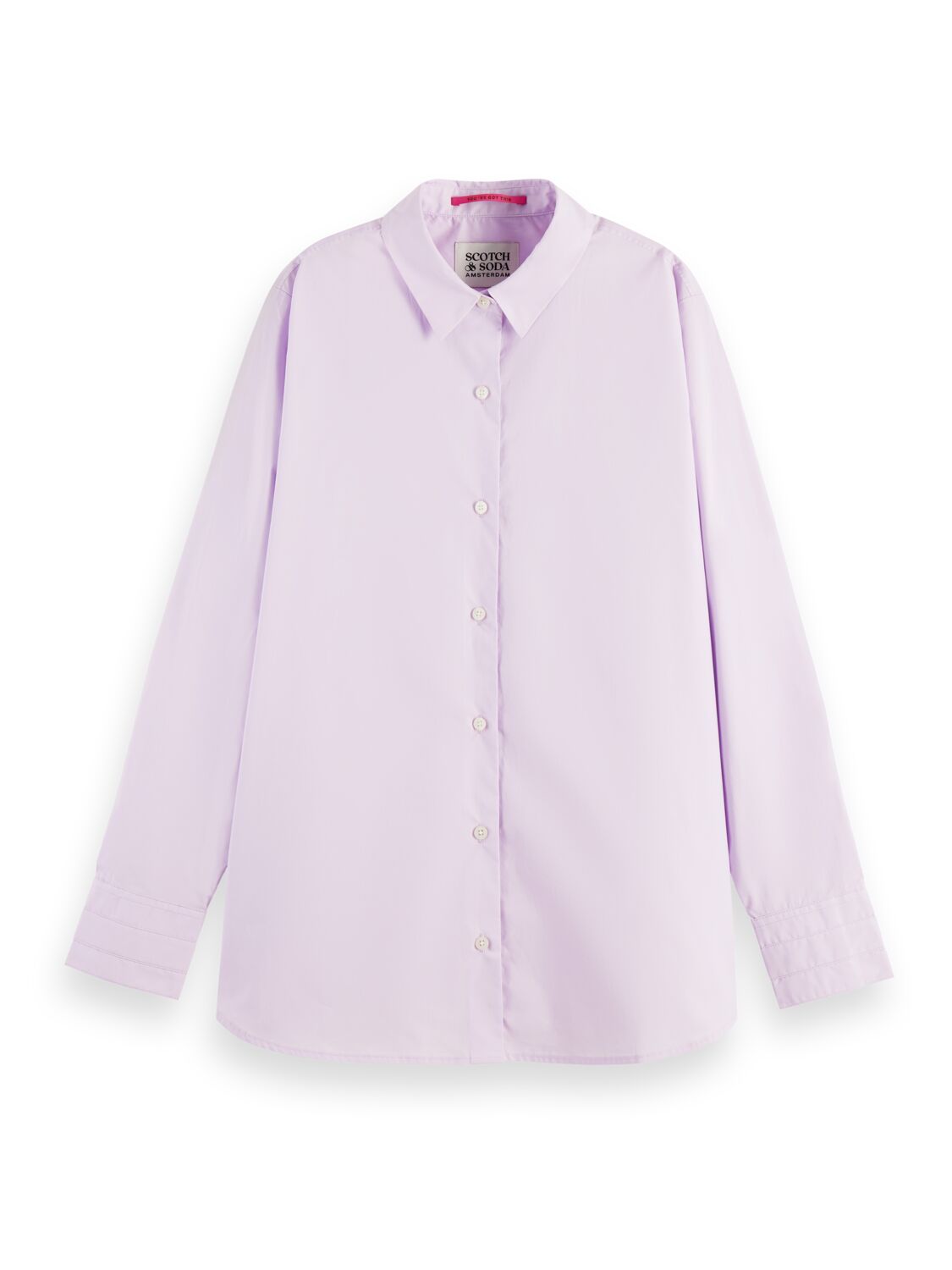 Рубашка женская Scotch & Soda 167826/1179 фиолетовая M