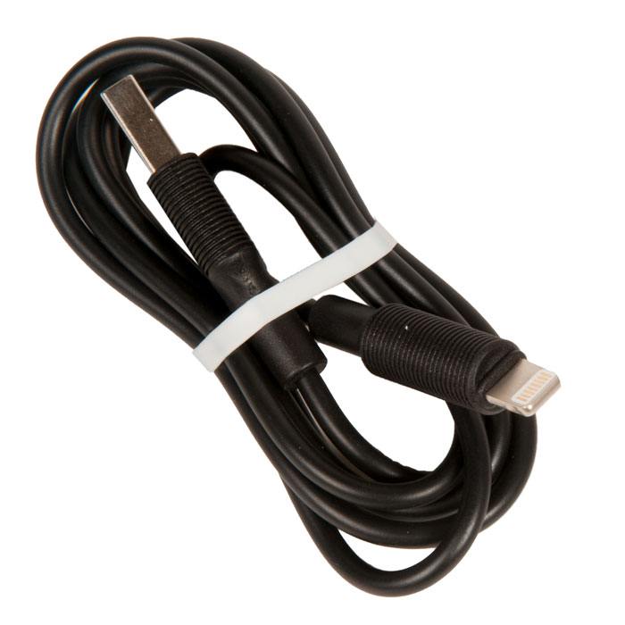 

Кабель USB BOROFONE BX1 для Lightning, 2.0А, длина 1м, черный, 6957531081630