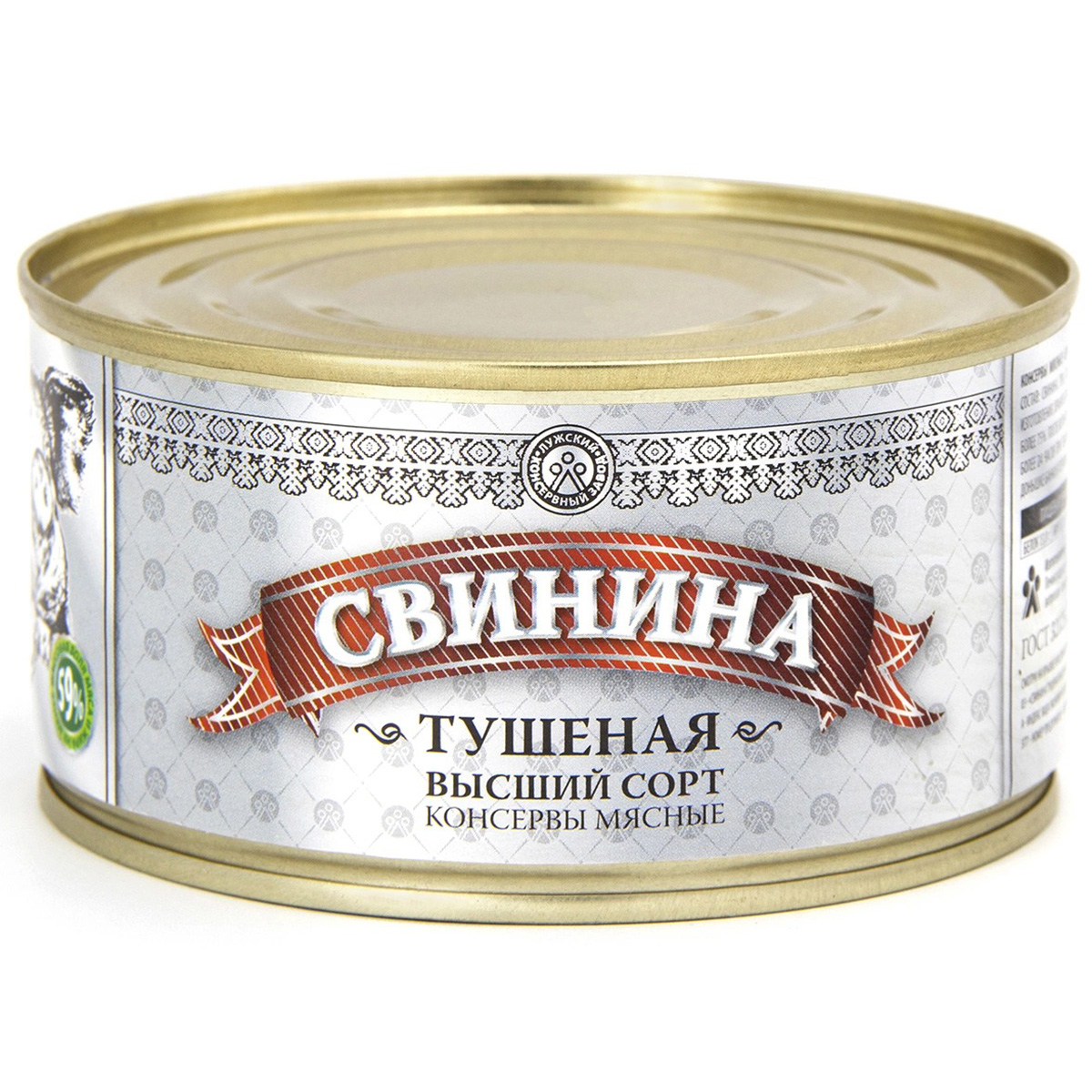 

Свинина тушеная Семидаль в собственном соку 325 г