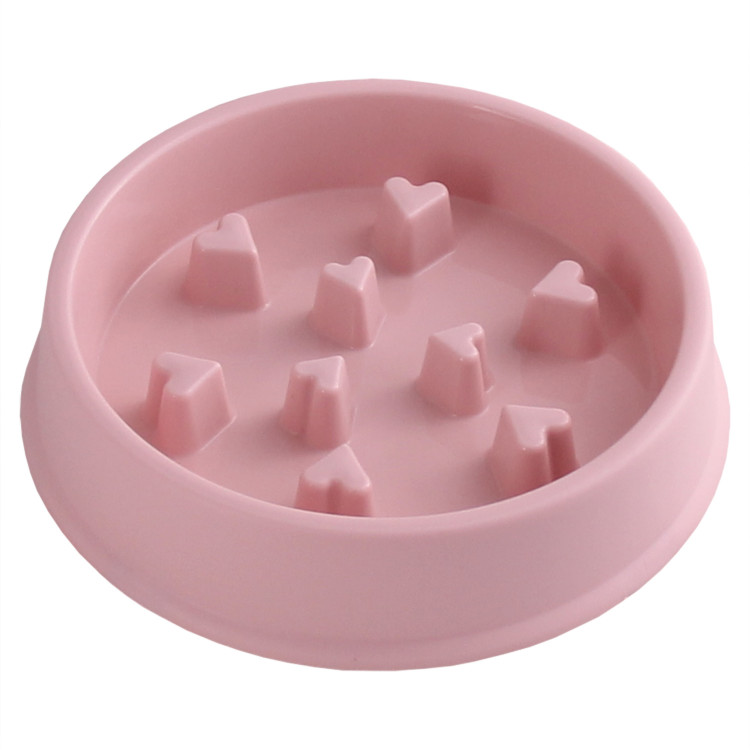 фото Интерактивная миска для животных petstandart, пластик, розовый, 0.4 л