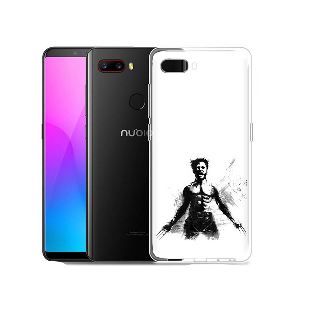 

Чехол MyPads Tocco для ZTE Nubia Z18 росомаха (PT115657.463.587), Прозрачный, Tocco