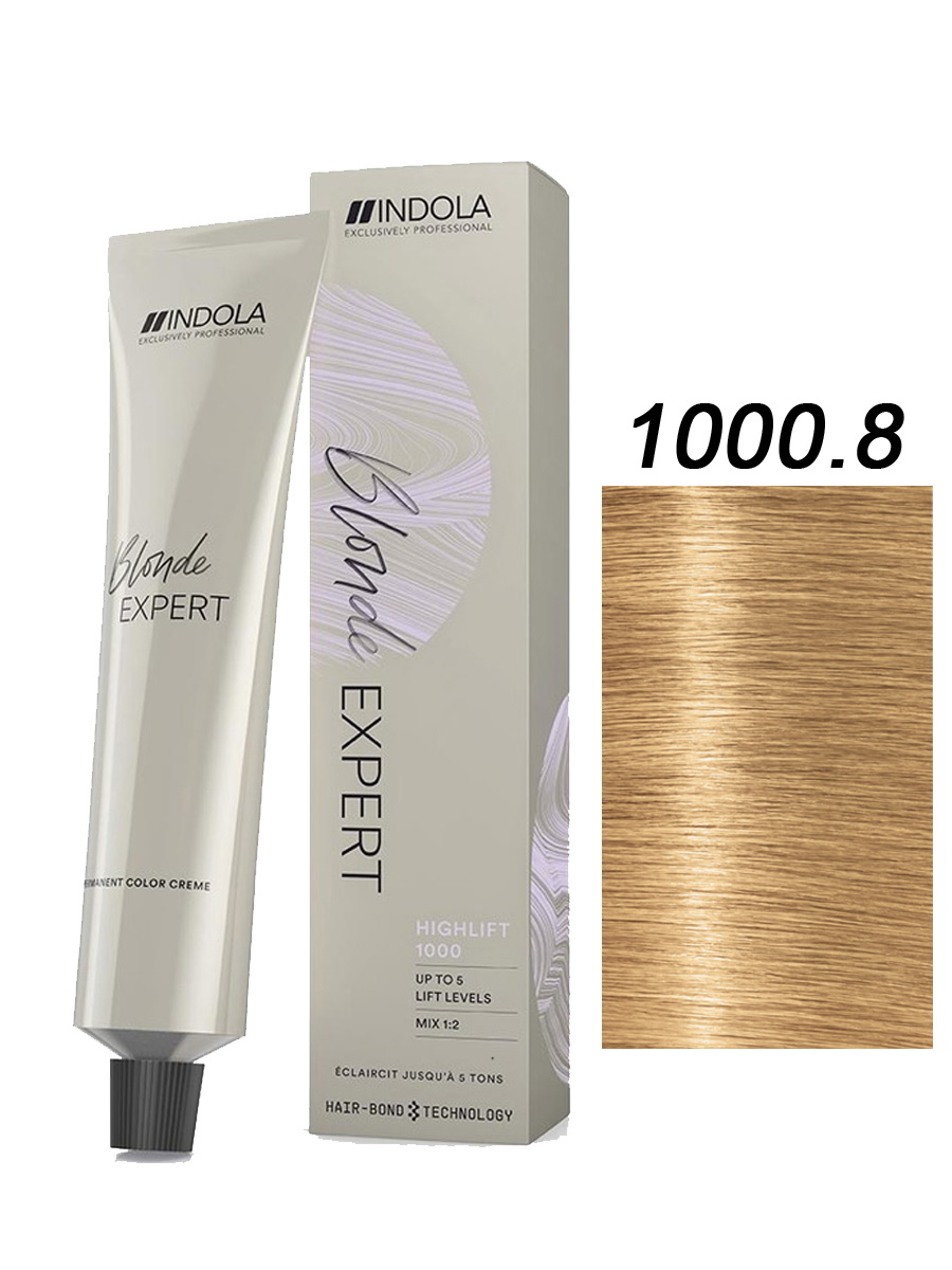 фото Крем-краситель blond expert highlift indola 1000.8 60 мл