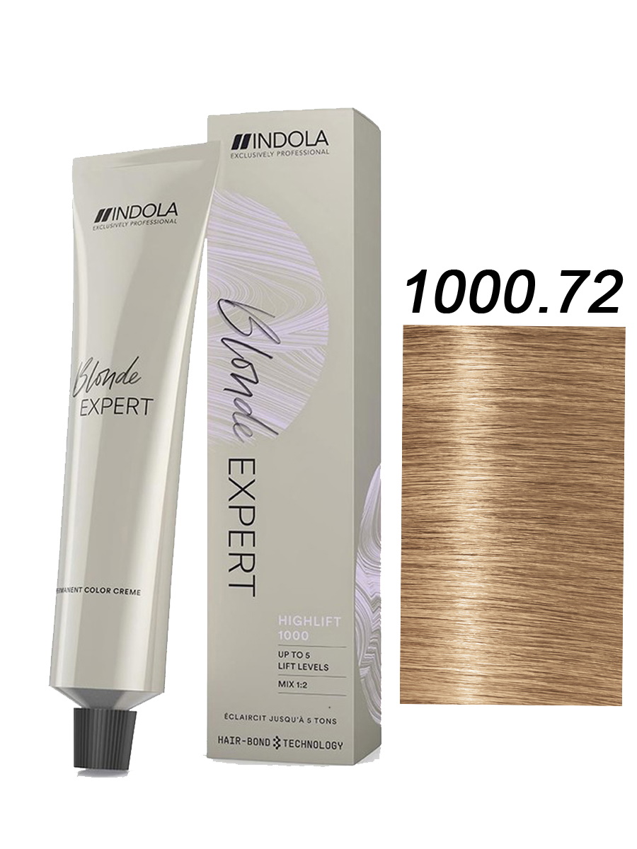 фото Крем-краситель blond expert highlift indola 1000.72 60 мл