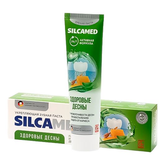 Зубная паста SilcaMed Здоровые десны 100 мл