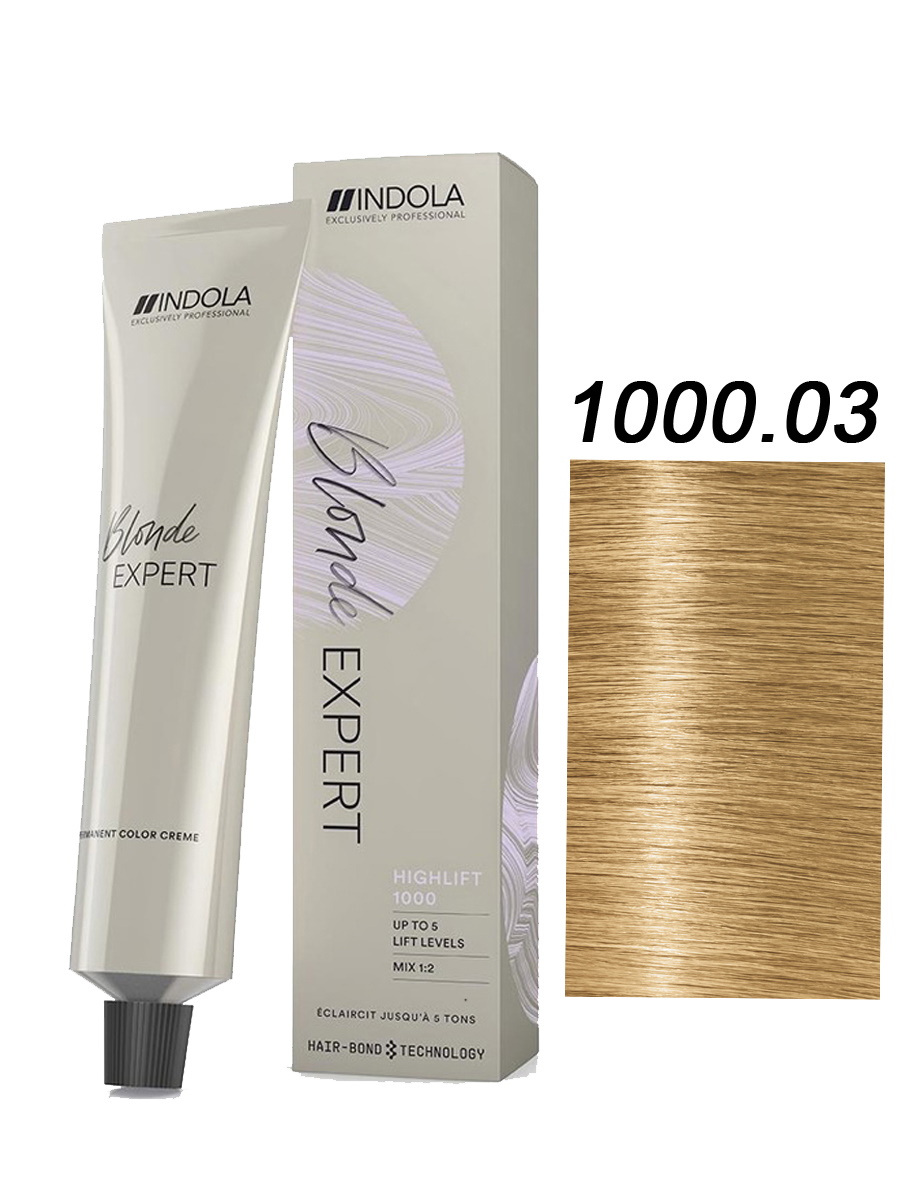 фото Крем-краситель blond expert highlift indola 1000.03 60 мл