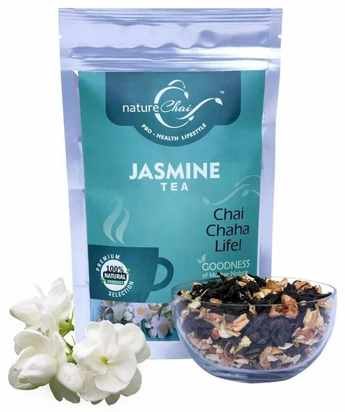 

Чай зеленый, Nature Chai, с Жасмином Jasmine Tea, 50 г