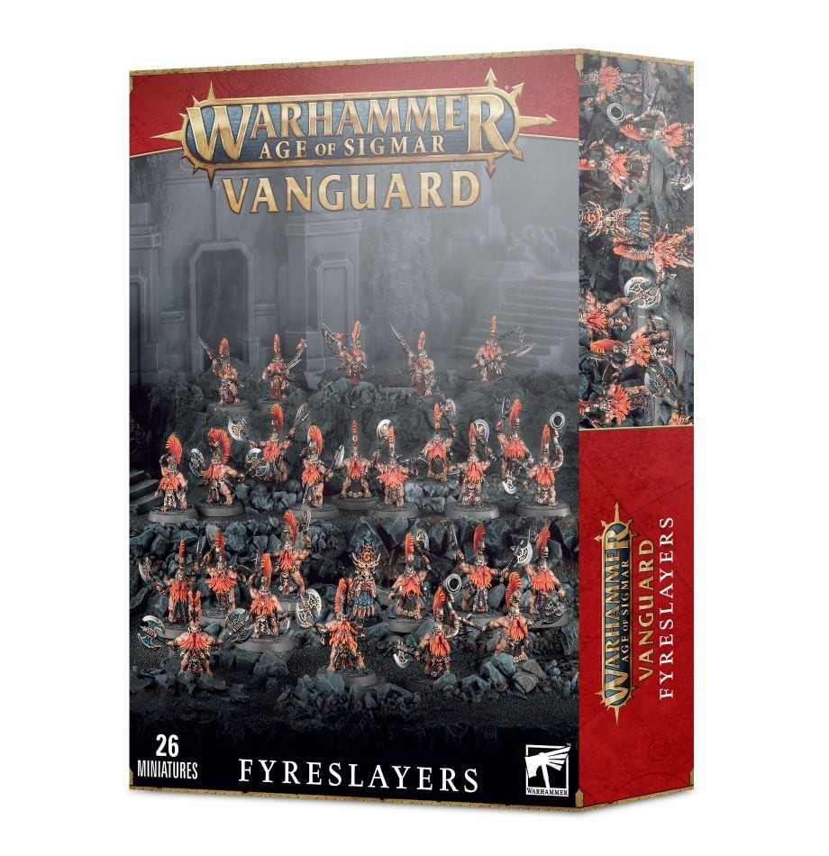 

Миниатюры для игры Games Workshop Warhammer Age of Sigmar: Vanguard - Fyreslayers 70-06, Vanguard - Fyreslayers
