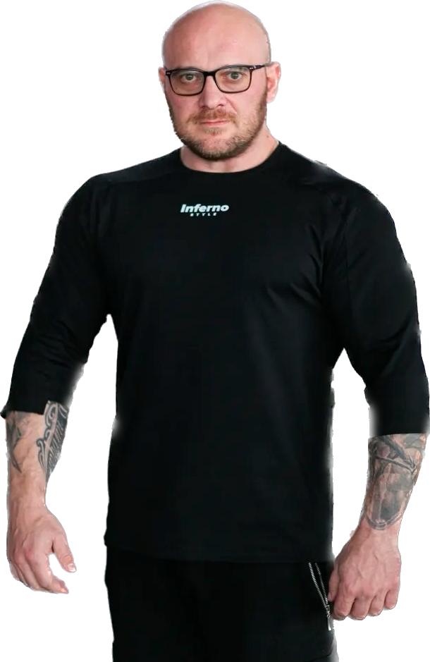 

Лонгслив мужской INFERNO style Ф-006 черный M, Ф-006
