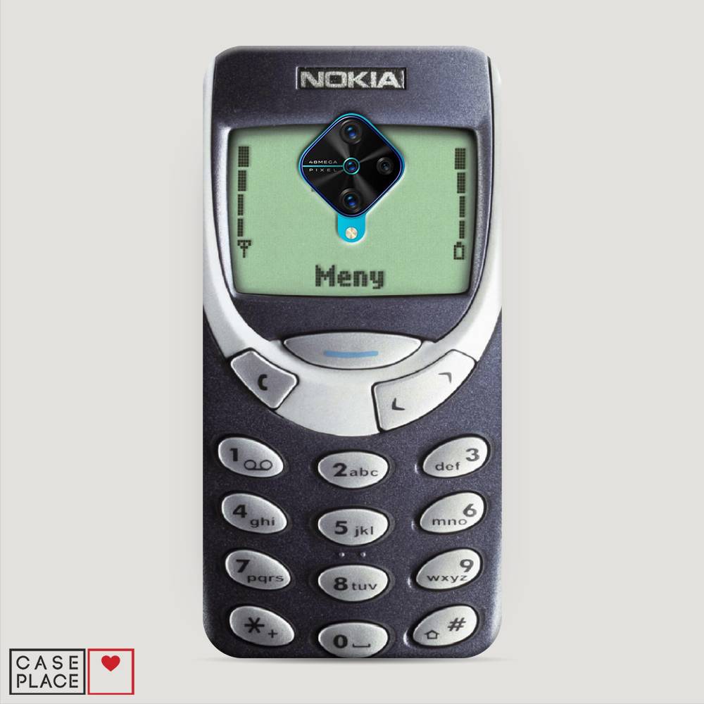 

Пластиковый чехол "Нокия" на Vivo Y9s, Нокия