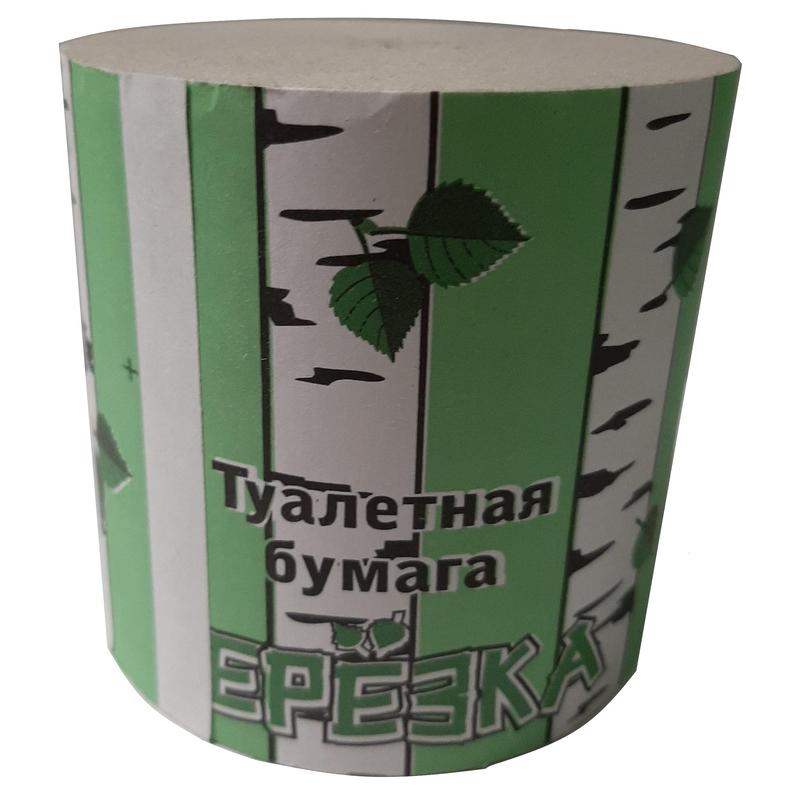 

Бумага туалетная Comfy Березка однослойная, 1 рулон
