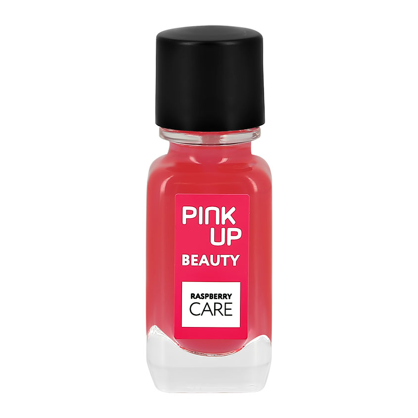 фото Средство для укрепления, защиты и питания ногтей pink up beauty rasberry care 11 мл