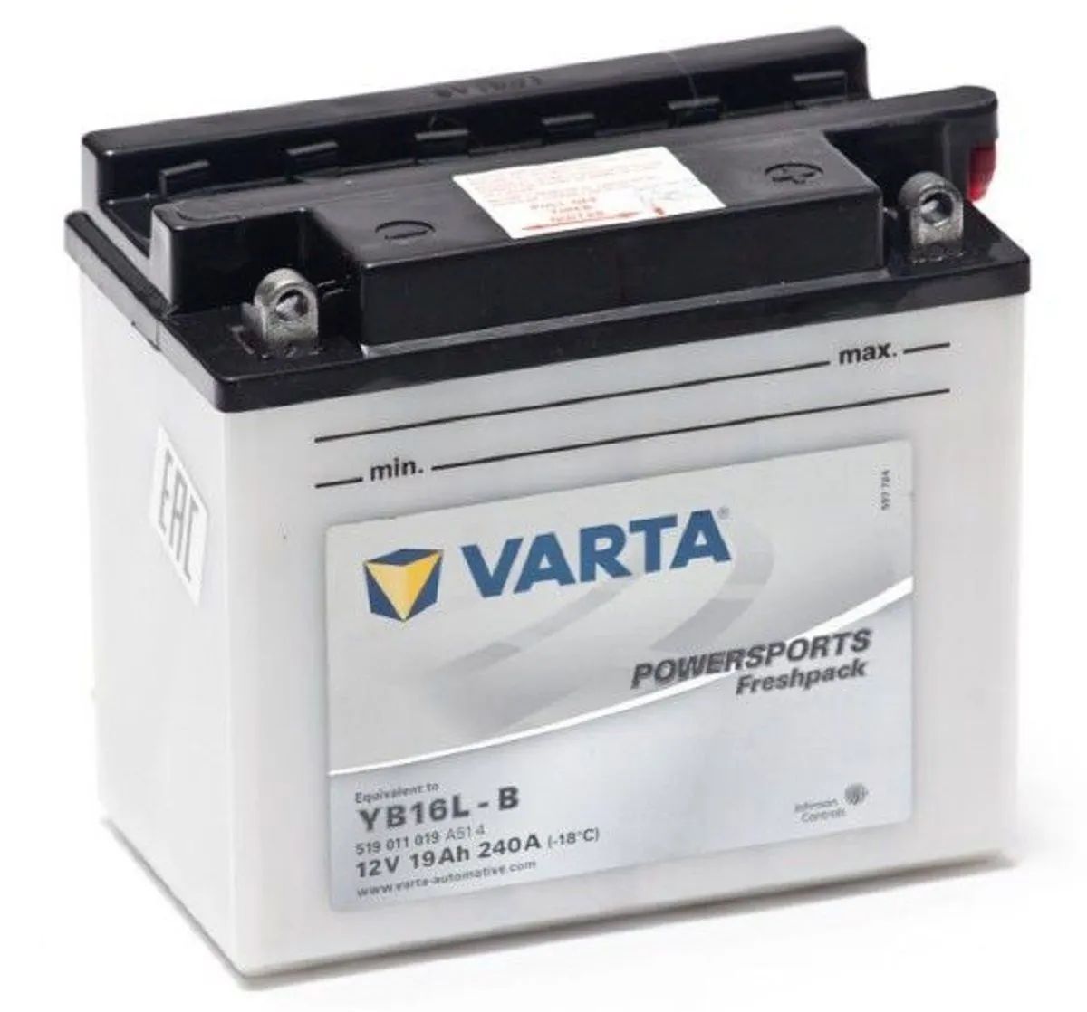 Аккумулятор VARTA POWERSPORTS FP 12V/19Ач (519 011 019)