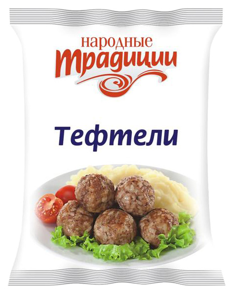 

Тефтели говяжьи Алекон Народные традиции с рисом замороженные 800 г