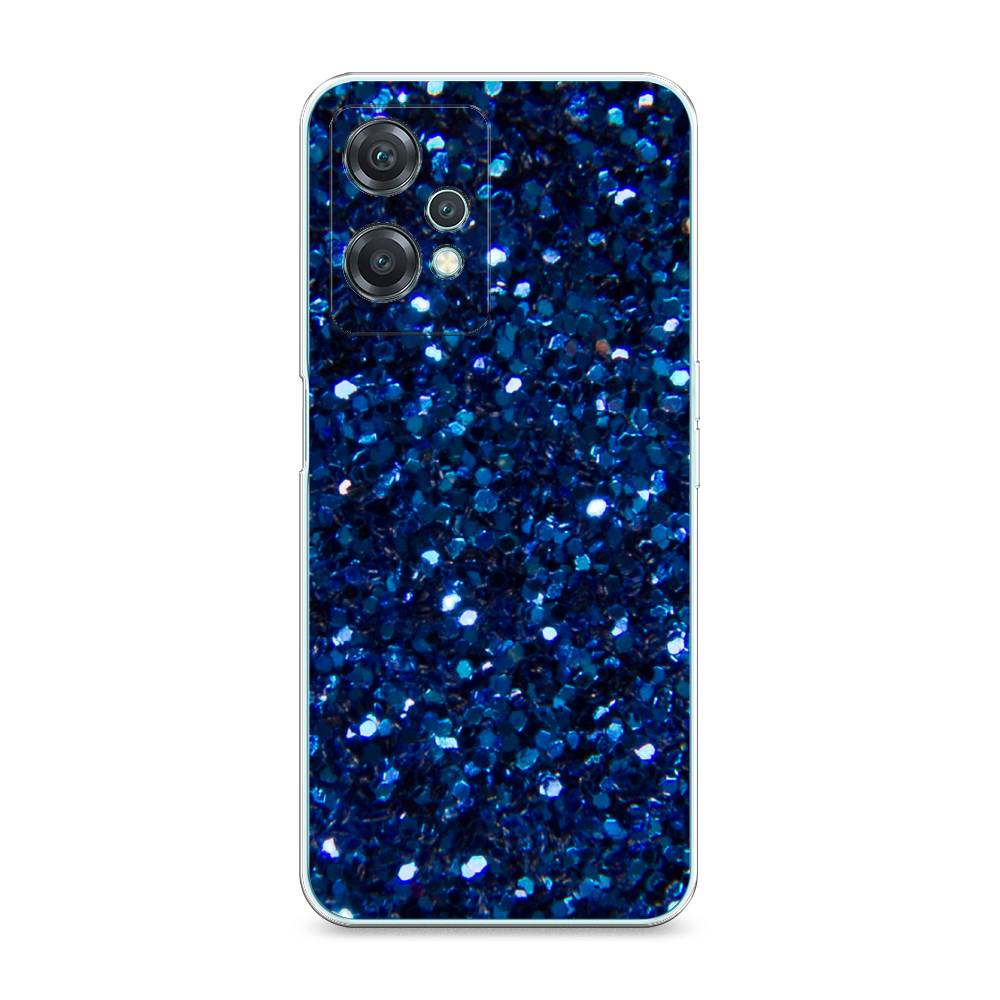 

Силиконовый чехол "Синие блестки рисунок" на OnePlus Nord CE 2 Lite 5G