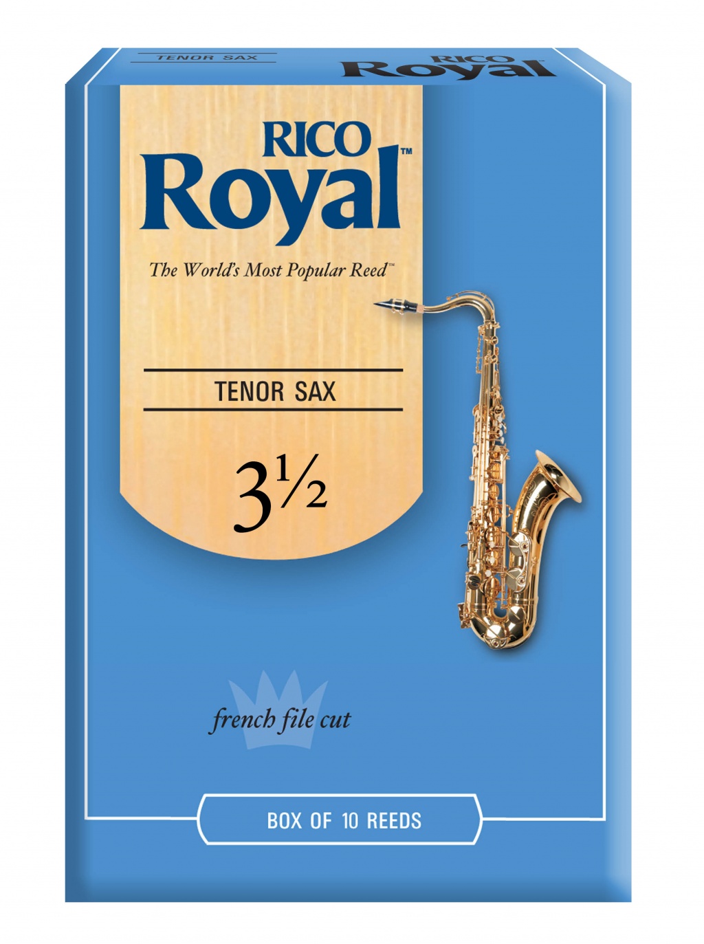 

RKB1035 Rico Royal Трости для саксофона тенор, размер 3.5, 10шт, Rico