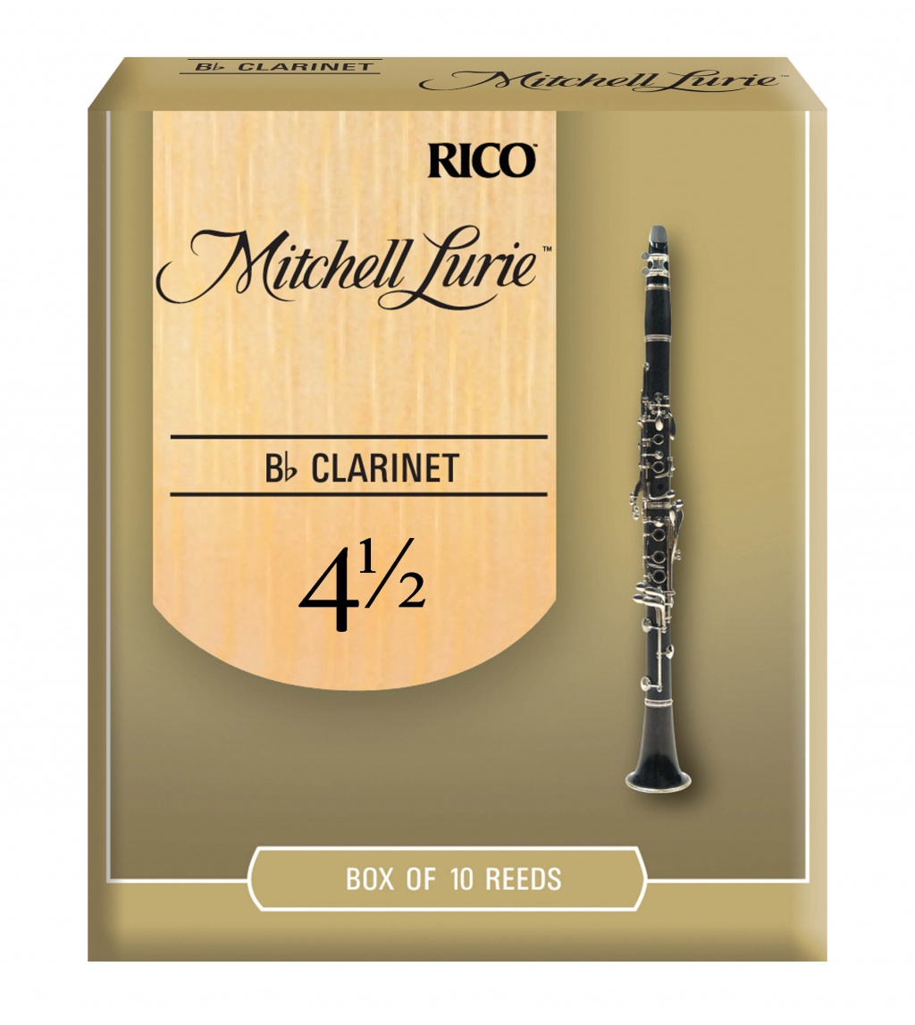 

RML10BCL450 Mitchell Lurie Premium Трости для кларнета Bb, размер 4.5, 10шт, Rico