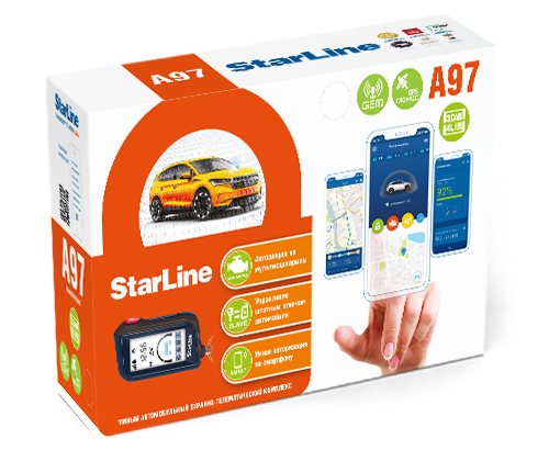 Охранно-телематический комплекс StarLine A97 GSM GPS