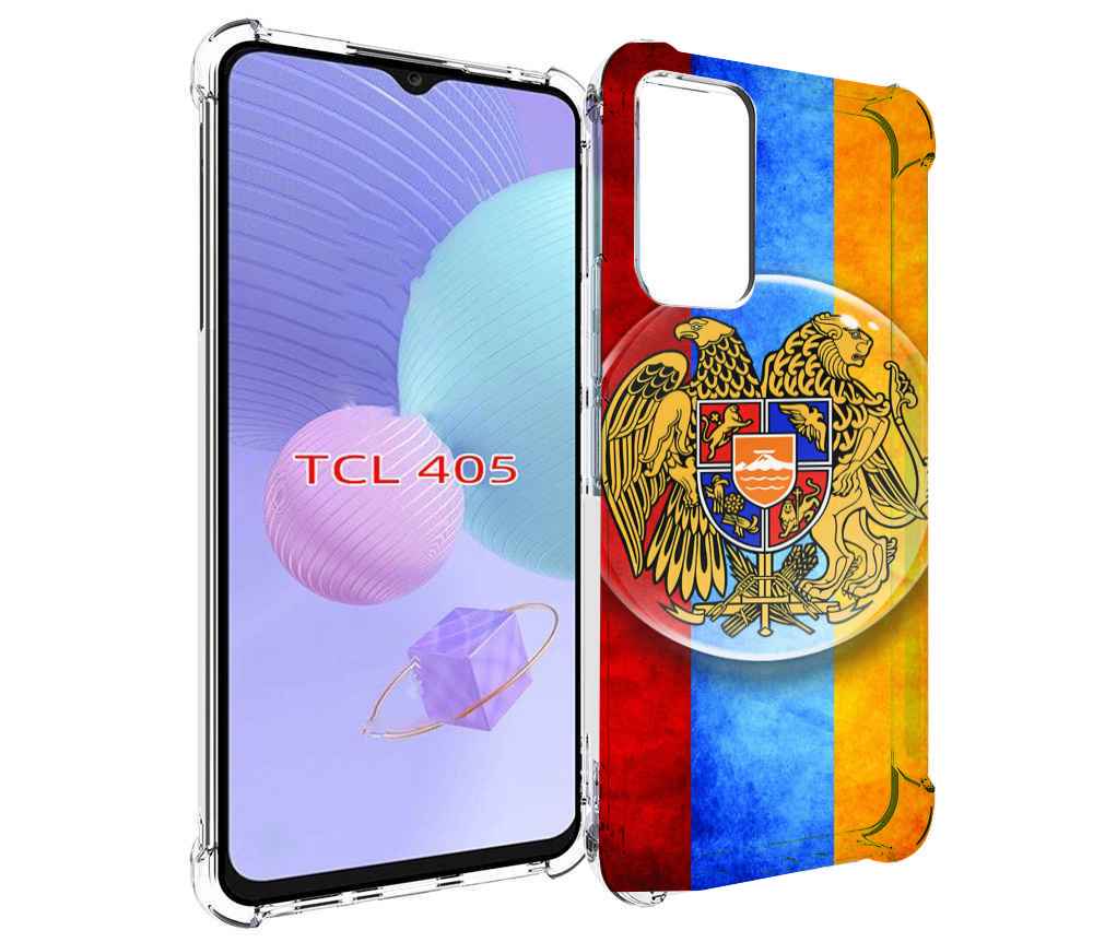 

Чехол MyPads герб флаг армении для TCL 405, Tocco