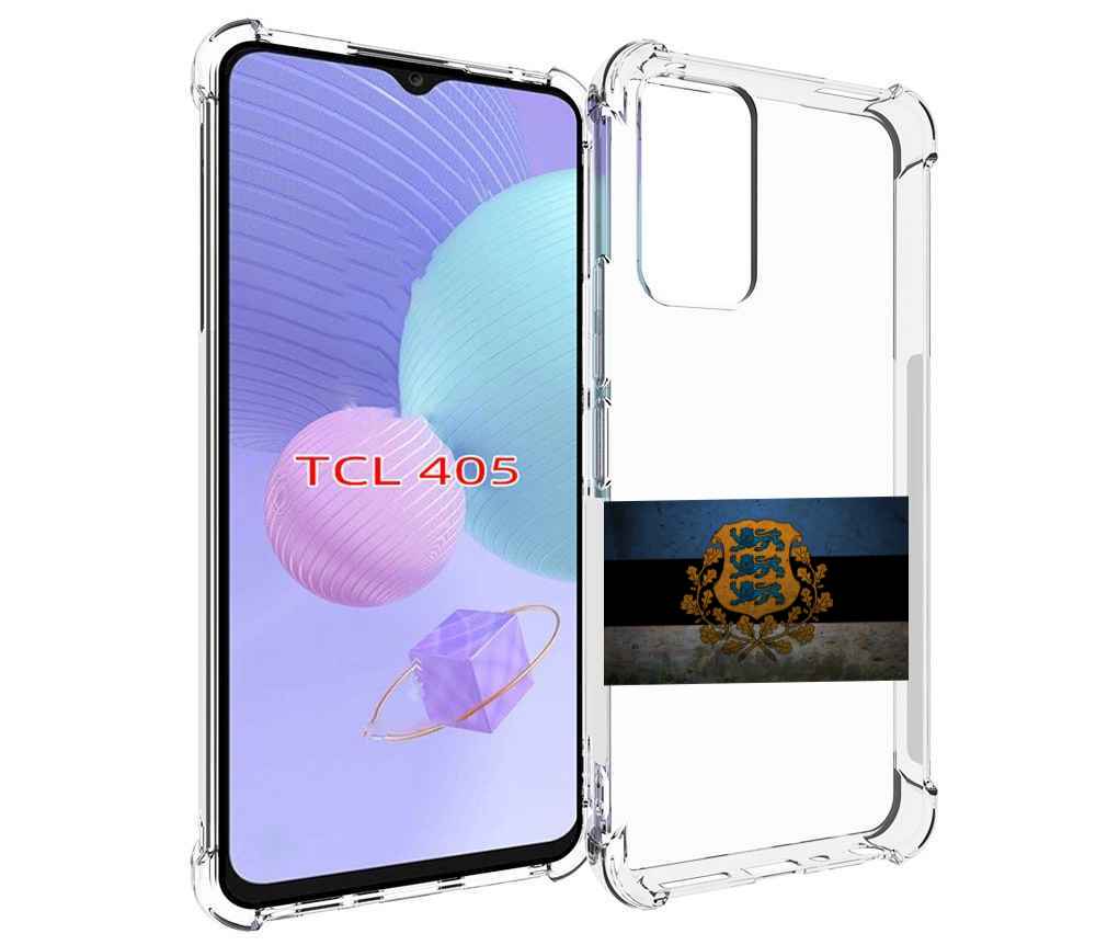 

Чехол MyPads герб флаг эстонии-1 для TCL 405, Tocco