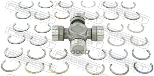 

FEBEST КРЕСТОВИНА КАРДАННОГО ВАЛА 25X53/77