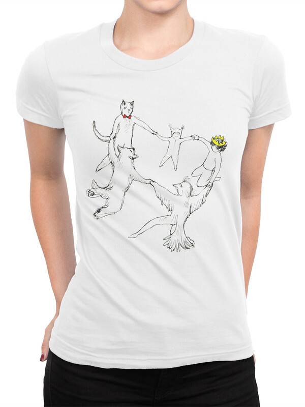 

Футболка женская Dream Shirts Хоровод белая XS, Хоровод