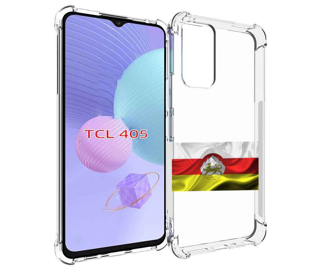 

Чехол MyPads герб флаг южная осетия-1 для TCL 405, Tocco