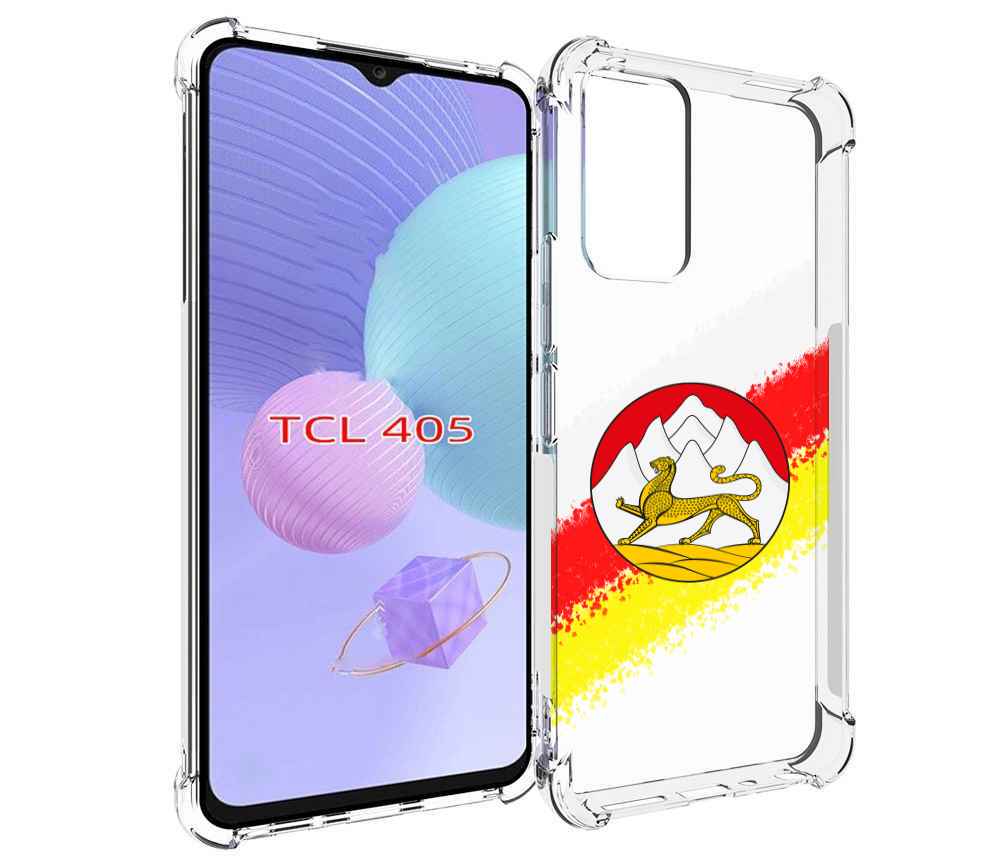 

Чехол MyPads герб флаг южная осетия для TCL 405, Tocco