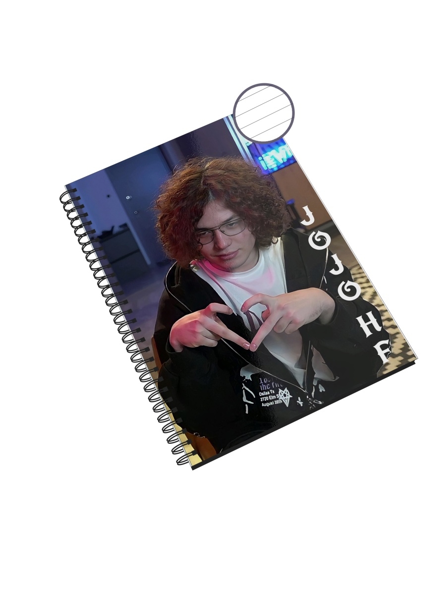 

Блокнот в линейку СувенирShop "JojoHF/Жожо" А4 48 листов, NP-BLJJ2-A4/3