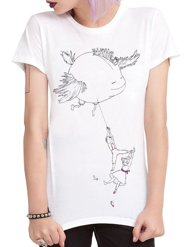 

Футболка женская Dream Shirts Летающая Рыба белая XL, Летающая Рыба