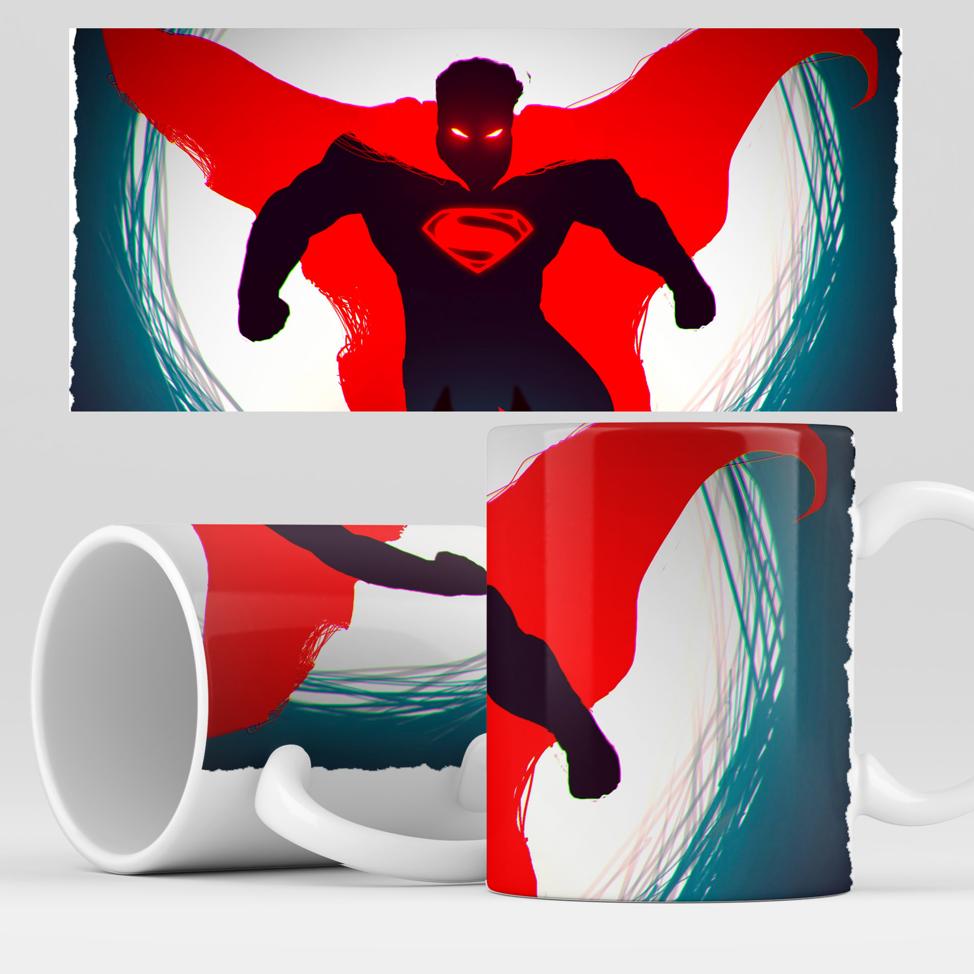 

Кружка RocketCup с принтом "Супермен", Superman06