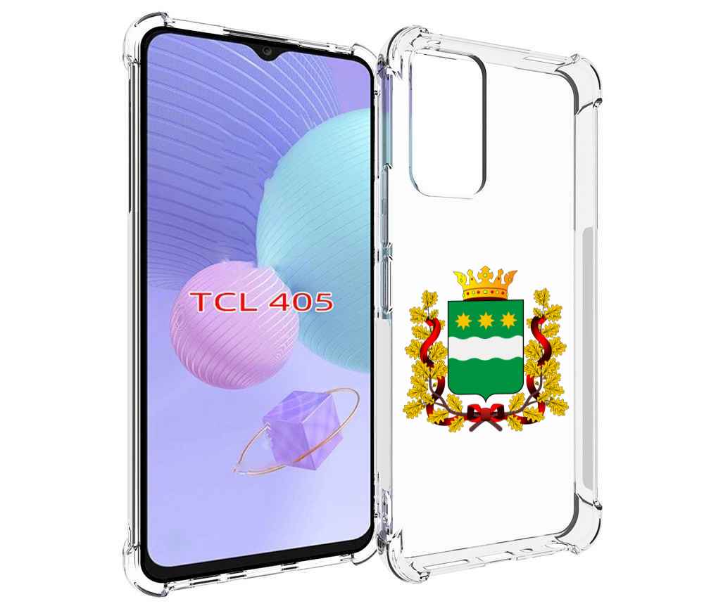 

Чехол MyPads герб-амурской-области для TCL 405, Tocco