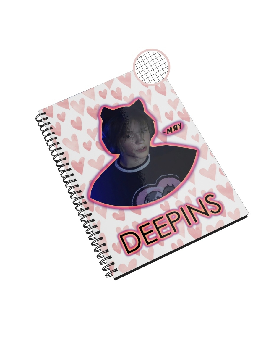 

Блокнот в клетку СувенирShop "Deepins/Дипинс" A4 48 листов, NP-BLDP2-A4/2