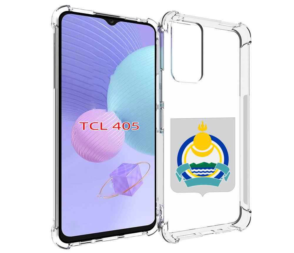 

Чехол MyPads герб-бурятия для TCL 405, Tocco