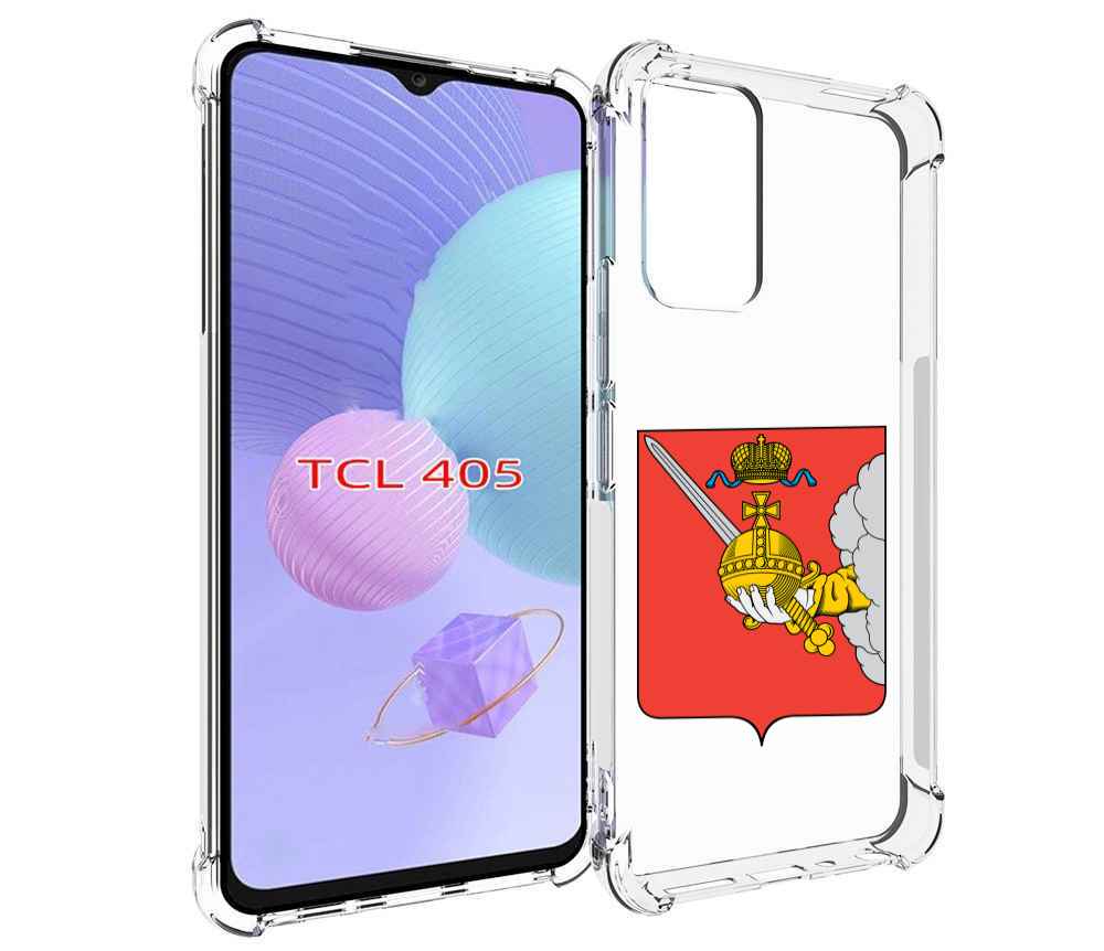 

Чехол MyPads герб-вологодской-области для TCL 405, Tocco