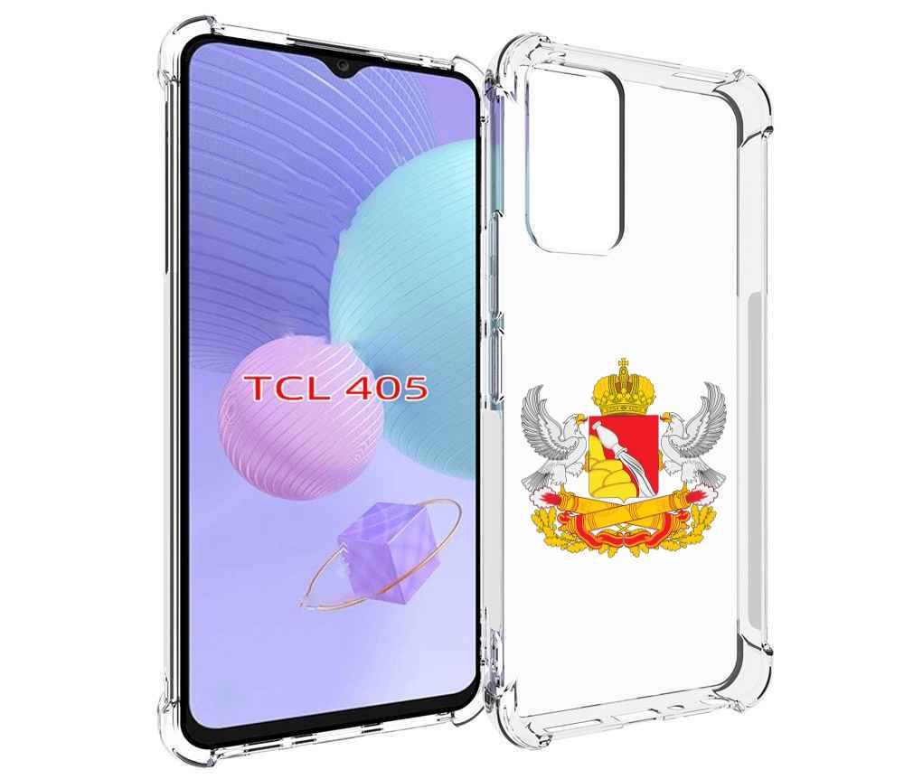 

Чехол MyPads герб-воронежской-области для TCL 405, Tocco