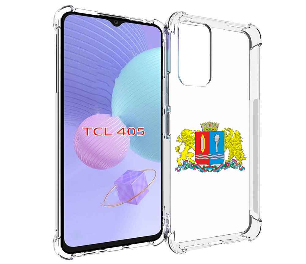 

Чехол MyPads герб-иваноской-области для TCL 405, Tocco