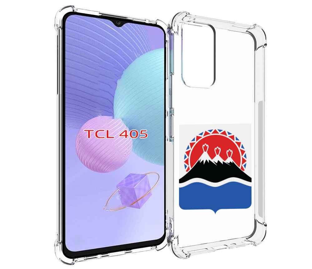 

Чехол MyPads герб-камчатский-край для TCL 405, Tocco