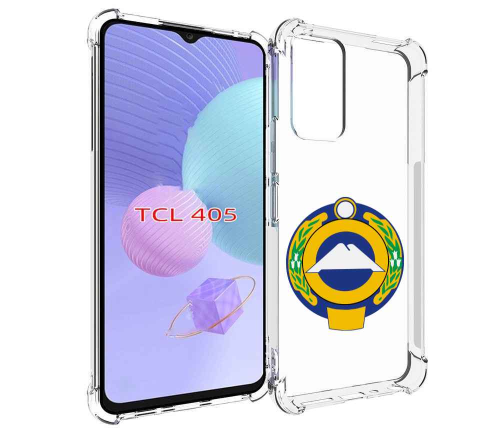 

Чехол MyPads герб-карачаево-черкессия для TCL 405, Tocco