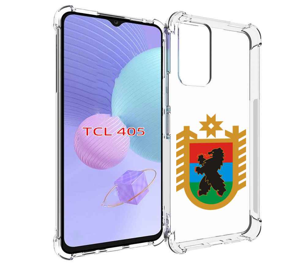 

Чехол MyPads герб-карелия-петрозаводск для TCL 405, Tocco
