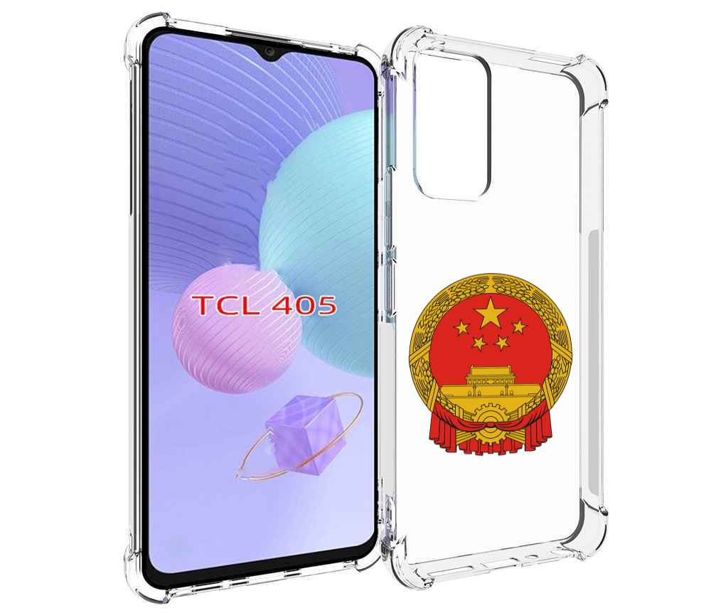 

Чехол MyPads герб-китай для TCL 405, Tocco