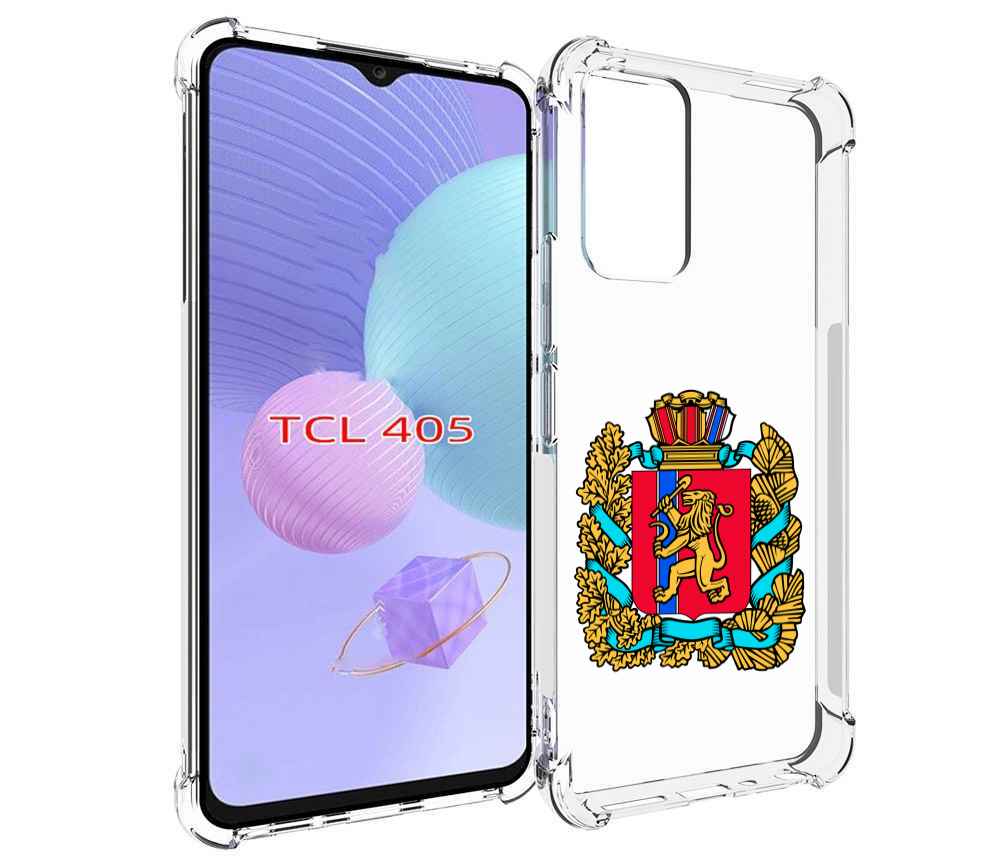 

Чехол MyPads герб-красноярский-край для TCL 405, Tocco