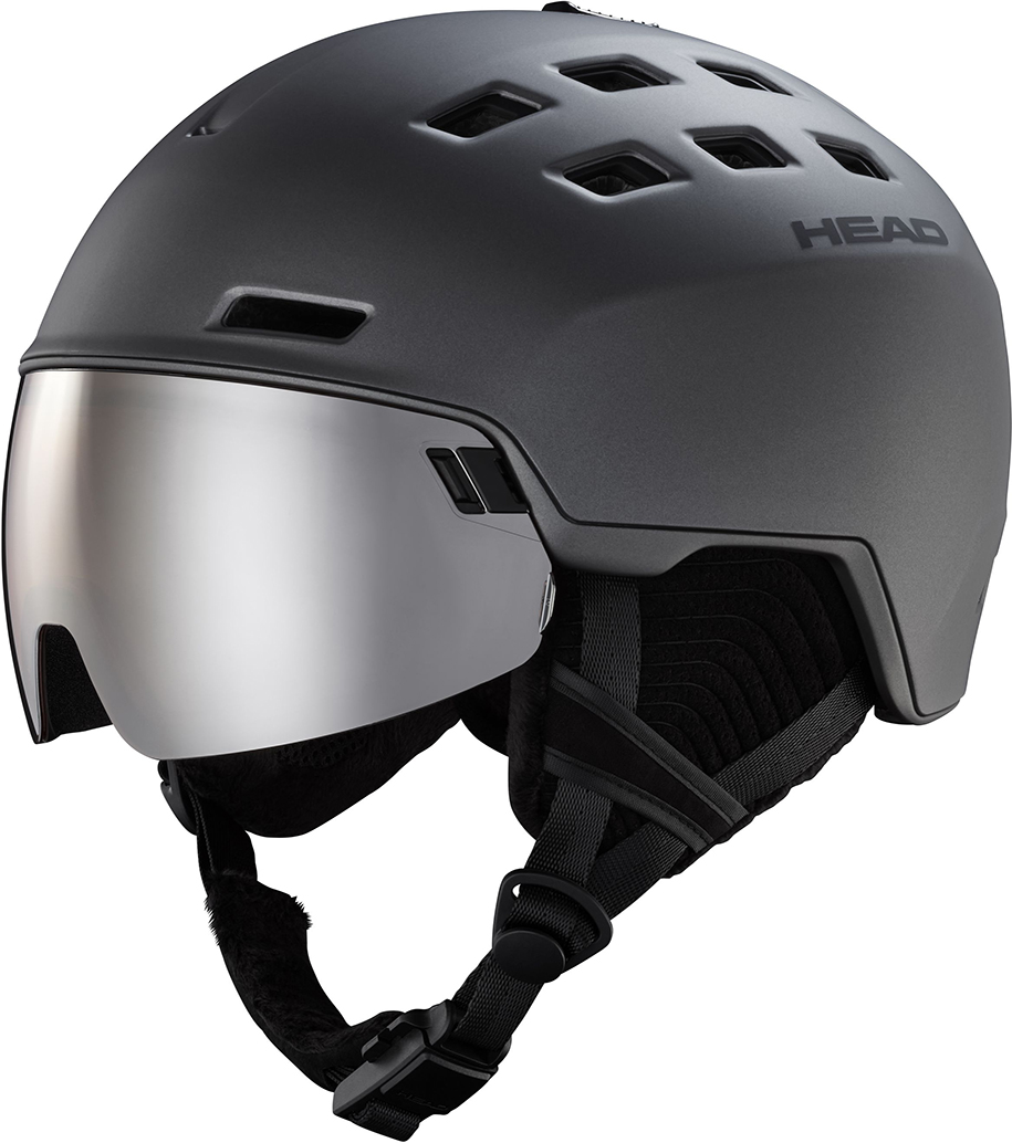 Горнолыжный шлем Head Radar anthracite S2 23/24 M/L Серый